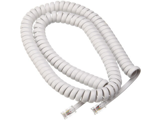 Câble de 7,6 m (25 pi) pour combiné de Bell - blanc