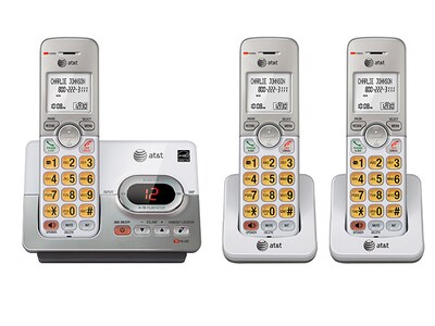 Système de répondeur téléphonique à 3 combinés EL52303 AT&T avec afficheur/appel en attente