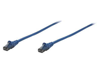 Câble réseau de raccordement non blindé (UTP) CAT6 Intellinet de 7,5 m (25 pi) - bleu