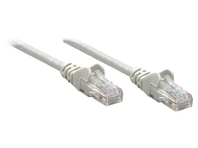 Intellinet 1m (3') CAT5e Snagless UTP Patch Cable - Grey