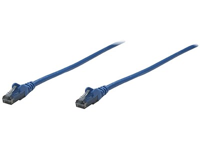 Câble réseau de raccordement UTP CAT6 de 1,0 m (3 pi) d'Intellinet – Bleu
