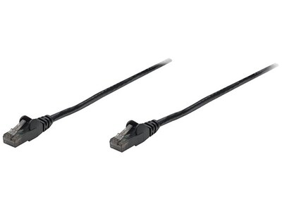 Intellinet 1.5m (5') Cat6 UTP Network Patch Cable - Black