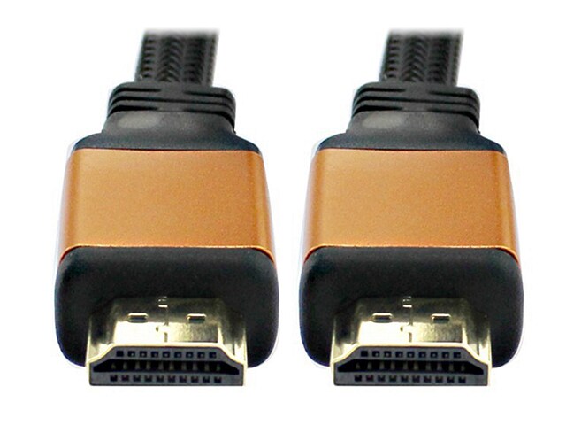 Câble HDMI TygerWire TYHD8325 de 7,6 m (25 pi) avec Ethernet 1,4 et prêt à la 3D - noir