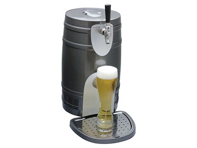 Koolatron KTB05BN 5L Mini Beer Keg Cooler with Tap