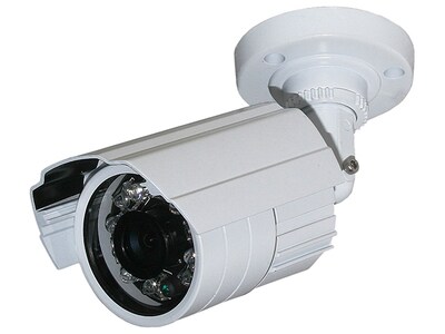 Caméra de surveillance en couleur de jour et de nuit SEQ5201 de SeQcam à l'épreuve des intempéries – Blanc