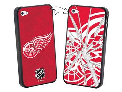 NHL® iPhone 5/5s Limited Edition Broken Glass Case - Detroit Red Wings