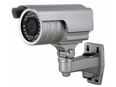 Caméra de surveillance couleur de jour et de nuit à l'épreuve des intempéries SEQ5205 de SeQcam - Argent