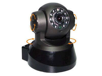 Caméra de surveillance IP à fil avec fonction panoramique et d'inclinaison SEQ5301 de SeQcam