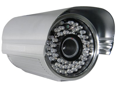 Caméra couleur de surveillance de jour et de nuit à l'épreuve des intempéries SEQM718CH de SeQcam – Argent