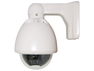 SeQcam SEQ7501 Weatherproof Mini Speed Dome Security Camera - Ivory