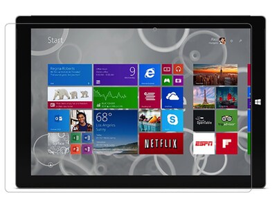 Protecteur d'écran en verre de Phantom pour Microsoft Surface Pro 3/Pro 4
