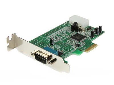 Carte série PCI Express RS232 profil bas native 1 port  PEX1S553LP de StarTech avec UART 16550