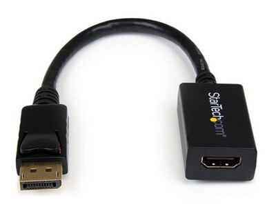 StarTech DP2HDMI2 DisplayPort to HDMI Video Adapter Converter