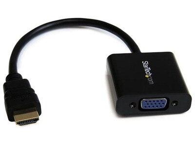 StarTech HD2VGAE2 HDMI to VGA Adapter Converter