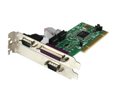 Carte PCI avec 2 ports RS232 et 1 port parallèle - adaptateur série - UART 16550 PCI2S1P de StarTech
