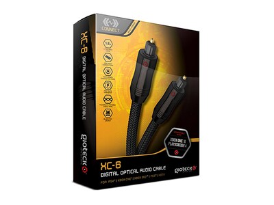 Gioteck XC6 Optical Cable for Xbox One & PS4™