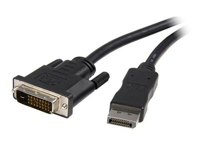StarTech DP2DVIMM10 3.05m (10') DisplayPort to DVI Video Adapter Converter Cable