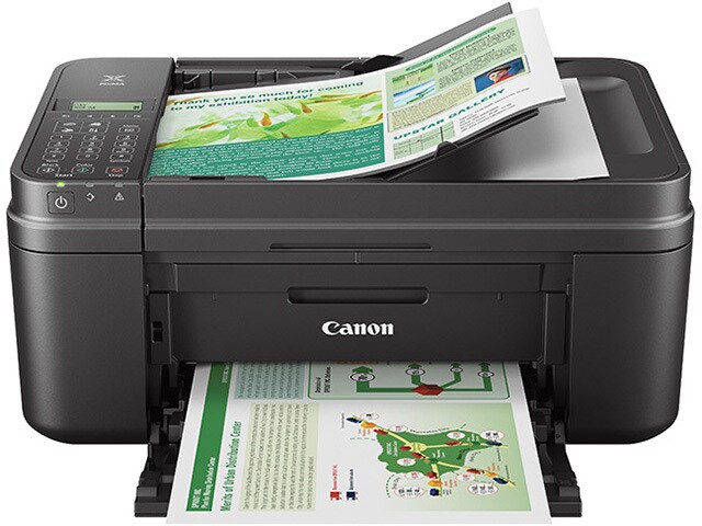 Canon PIXMA MX492 Wireless All-in-One Inkjet Printer with 2-Line LCD, Fax & Auto Document Feeder