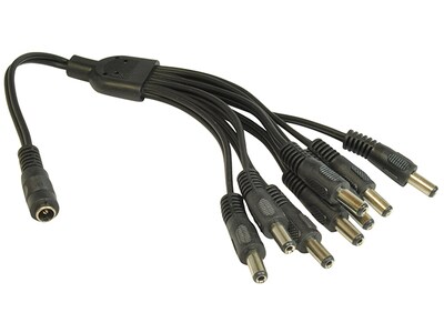 SeQcam SEQ3021 CCTV 1 to 8 Power Cable Splitter