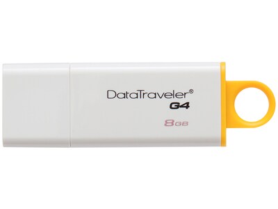 Clé USB 3.0 8 Go DataTraveler G4 de Kingston - jaune