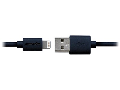 Digipower PDLDCB6 1.8m (6') Charge & Sync Lightning-to-USB Cable - Black