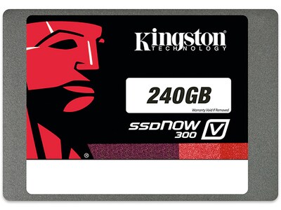 Disque dur SSD avec adaptateur SSDNow V300 2,5 po de Kingston - 240 Go