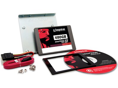 Kingston 480GB SSDNow V300 2.5" Solid State Drive Desktop Kit