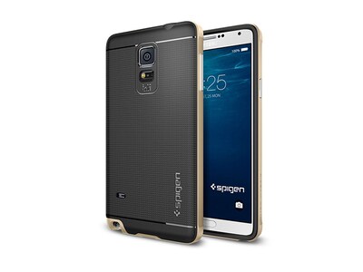 Étui contour Neo Hybrid de Spigen pour Galaxy Note 4 - doré