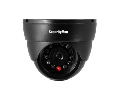 Caméra de surveillance d'intérieur en dôme factice SM-320S de SecurityMan