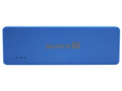 Source d'alimentation intelligente 3 000 mAh DCP1030B de Digiwave - bleu