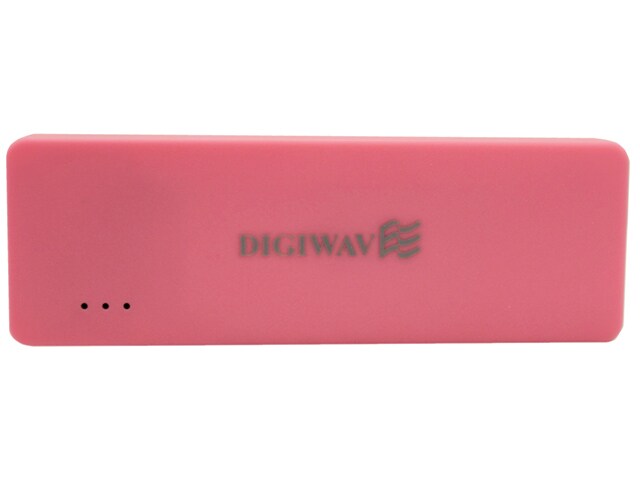 Digiwave DCP1030P 3000mAh Portable Smart Power Bank- Pink