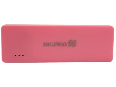 Source d'alimentation intelligente 3 000 mAh DCP1030P de Digiwave - rose