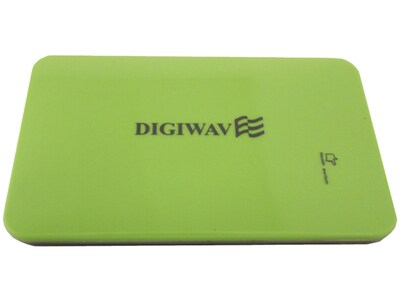 Source d'alimentation intelligente 9 000 mAh DCP1090G de Digiwave - vert