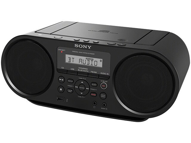Boombox CD HQ Bluetooth® de Sony - noir