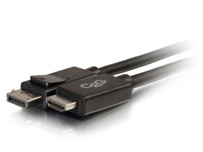 Câble-adaptateur DisplayPort mâle à HDMI mâle 54326 C2G de 1,8 m (6 pi) - noir