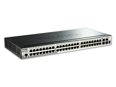 D-Link DGS-1510-52 SmartPro 52-Port Gigabit Switch with 2 SFP Ports and 2 SFP+ Ports