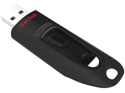 Mémoire flash Ultra 32 Go USB 3.0 de SanDisk - noir