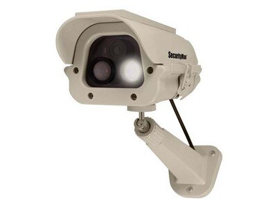 Caméra factice DUMCAMSLM de SecurityMan avec spot et détecteur de mouvement IR