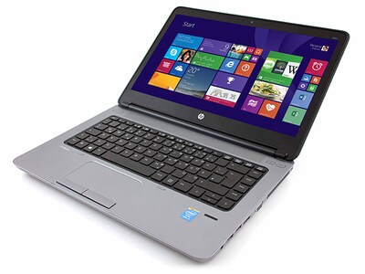 Portable HP ProBook 640 G5U57UP#ABA de 14 po avec Intel® i5-4200M, DD 320 Go, MEV 4 Go et Windows 8 - noir - remis à neuf