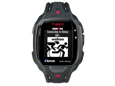 Montre intelligente Ironman Run X50plus de Timex - Noir et gris