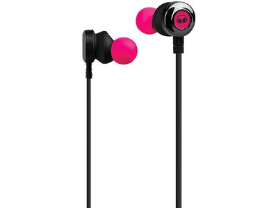 Monster® ClarityHD™ Earbuds with In-Line Controls - Pink