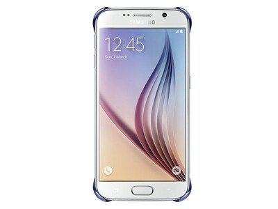 Étui protecteur transparent de Samsung pour Galaxy S6 - Marine