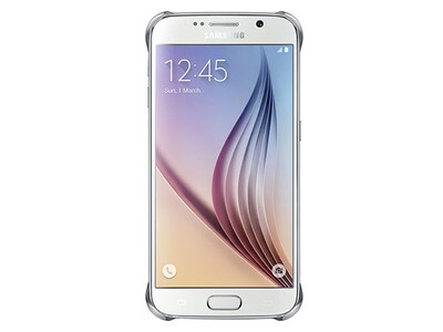 Étui protecteur transparent de Samsung pour Galaxy S6 - Argent