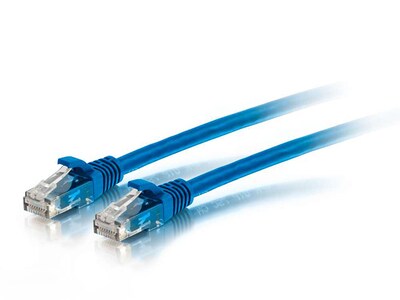 C2G 00694 1.8m (6’) Snagless Unshielded Cat6A UTP Network Cable - Blue