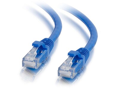 Câble de raccordement sans coupure non blindé Cat6A (UTP) 00693 C2G de 1,5 m (5 pi) - bleu