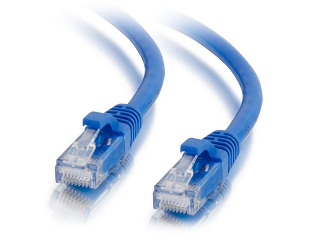 C2G Cat6a Snagless Unshielded (UTP) Network Patch Cable - cordon de raccordement - 91.4 cm - bleu