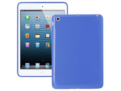 Xtreme Cables 51750 BLU Flavor Shell Soft Gel Case for iPad Mini - Blue