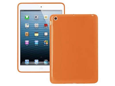 Xtreme Cables 51750 ORG Flavor Shell Soft Gel Case for iPad Mini - Orange