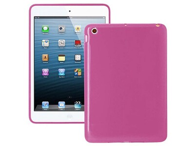 Xtreme Cables 51750 PNK Flavor Shell Soft Gel Case for iPad Mini - Pink