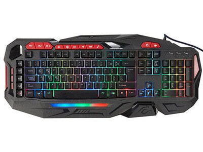 Xtreme Gaming XG Prisma Wired Gaming Keyboard with Multi-Colour LED Lights